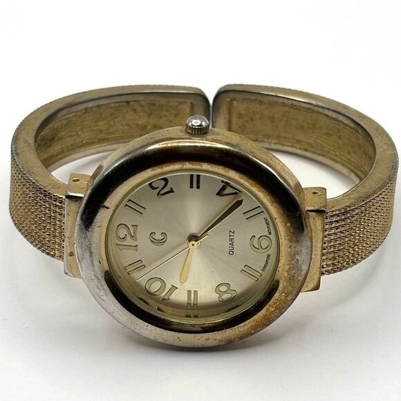 Gold Charming Charlie Cuff Watch - Picture 3 of 3